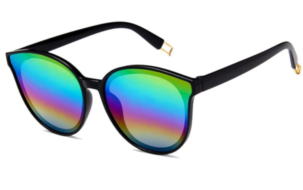 Trend Sonnenbrille Retro Vintage 400 UV verspiegelt Cateye