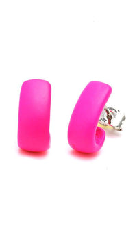 Load image into Gallery viewer, Brass Ohrstecker Stern Sterne bunt Unisex Ohrringe Edelstahl nickelfrei Kommunismus 12 mm
