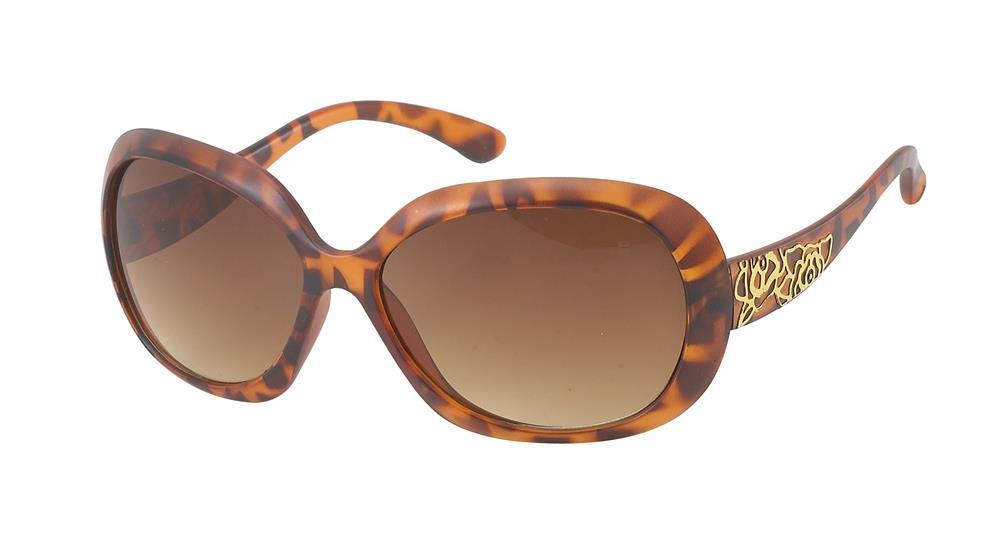 Sonnenbrille Damen Designer Metall Rosen Brille Glamour Style getönt 400UV