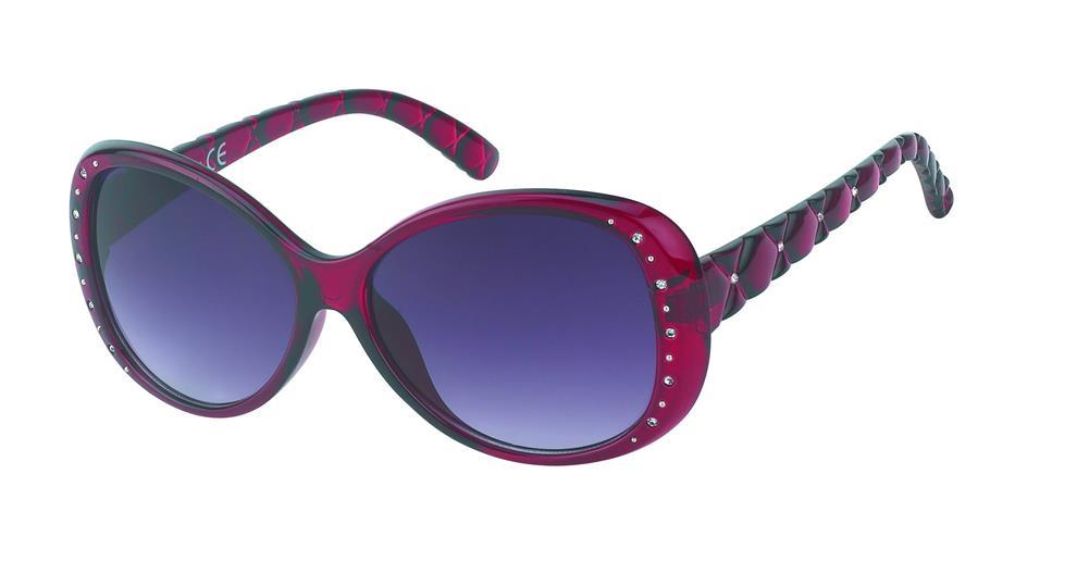 Sonnenbrille Damen Designer Glamour Style getönt 400UV Glitzersteine Schleife