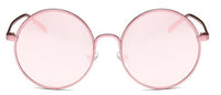 Load image into Gallery viewer, Sonnenbrille Round Glasses 400 UV Metallrahmen metallic verspiegelt
