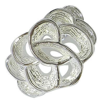 Silberringe hell oxidiert Muster Schnörkel Ring Ringe 925er Sterling Silber Damen Silberschmuck