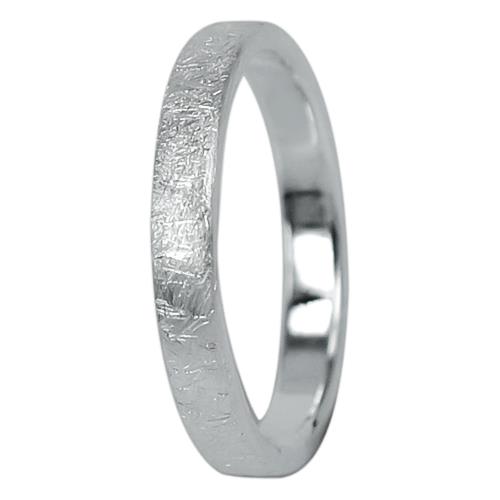 Silberring rau gebürstet Bandring Band Ringe Ring 925er Sterling Silber Damen Schmuck