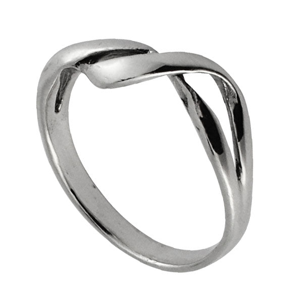 Silberring Bänder umeinander gewunden 925er Sterling Silber Designer Ringe Schmuck