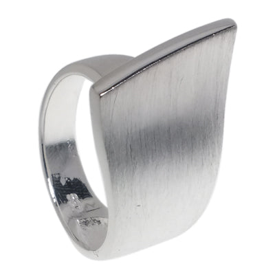 Silberring 925er Sterling Silber Designer Ringe Schmuck massiv geschwungen