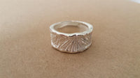 Load image into Gallery viewer, Silberring glänzend Rillen 925er Sterling Silber Silberringe Ringe Ring unisex

