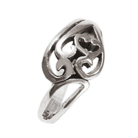 Load image into Gallery viewer, Silberring Schnörkel Glanz Ringe Ring 925er Sterling Silber Damen Herren Schmuck

