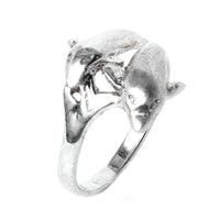 Load image into Gallery viewer, Ring Filigran Zwei Delphine 925er Sterling Silber
