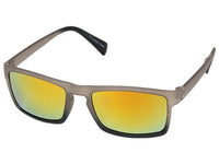 Load image into Gallery viewer, Sonnenbrille schmal eckig Brille verspiegelt 400 UV zweifarbig braun grün grau blau
