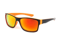 Load image into Gallery viewer, Sonnenbrille Herren verspiegelt 400UV kantig groß
