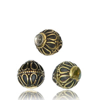 Cargar imagen en el visor de la galería, Kugel Bauchnabelpiercing Brass Edelstahl gold
