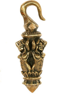 Load image into Gallery viewer, Piercing 36g Ohrgewicht Brass gold Spitze Hook 4mm
