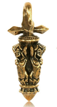 Load image into Gallery viewer, Piercing 36g Ohrgewicht Brass gold Spitze Hook 4mm
