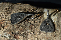 Cargar imagen en el visor de la galería, Piercing White Brass Hook Ohrgewicht 3mm Ouija Zeiger
