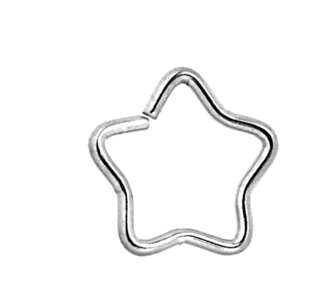 Edelstahl Labret Piercing | 16G Mit Herz-Design Für Lippe, Ohr & Nase – 5 Stück Set