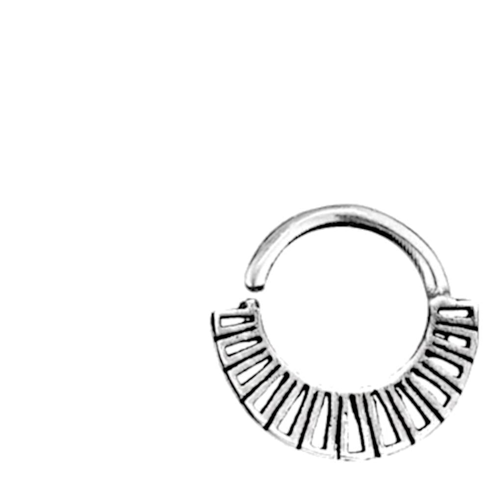 Piercing Ring 925 Silber Labret Tragus Septum Segmente
