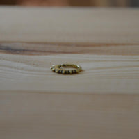 Cargar imagen en el visor de la galería, Piercing Ring Messing Labret Tragus Septum Stacheln
