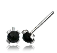 Load image into Gallery viewer, Nostril Piercing Silber Nasenstecker Stein 0.8mm
