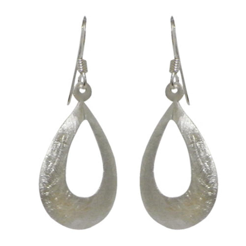 Silberohrringe 925er Silber Ohrringe Ohrhänger Damen Schmuck Tropfenförmig