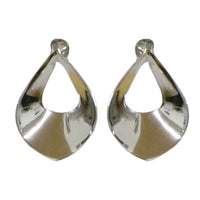 Load image into Gallery viewer, Silberohrstecker Silberohrringe 925er Silber Ohrringe Damen Schmuck Breit Glanz
