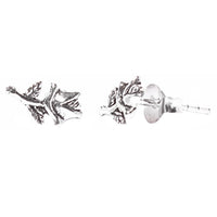 Load image into Gallery viewer, Ohrstecker 925 Sterling Silber Unisex Schmuck Ohrringe Rose
