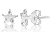 Cargar imagen en el visor de la galería, Ohrstecker 925 Sterling Silber Unisex Schmuck Ohrringe Stern
