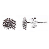 Cargar imagen en el visor de la galería, Silberohrstecker Ohrstecker 925er Sterling Silber Unisex Schmuck Ohrringe Muschel Schnecke
