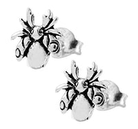 Load image into Gallery viewer, Silberohrstecker Ohrstecker 925er Sterling Silber Schmuck Ohrringe Käfer Motiv
