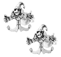 Load image into Gallery viewer, Silberohrstecker Ohrstecker 925er Sterling Silber Schmuck Ohrringe Clown
