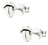 Load image into Gallery viewer, Silberohrstecker Ohrstecker Ohrringe Damen 925er Sterling Silber Schmuck Mund mit Zunge
