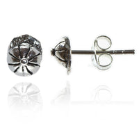 Cargar imagen en el visor de la galería, Silberohrstecker Schildmütze Ohrstecker Ohrringe 925er Sterling Silber Schmuck Mütze
