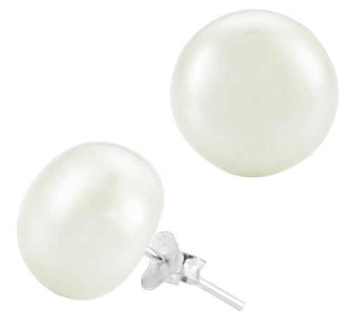 Perlen Ohrstecker Perlenohrstecker Süßwasser Zuchtperlen Silberohrstecker 925er Sterling Silber Ohrringe Damen