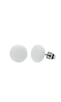 Cargar imagen en el visor de la galería, A pair of colorful star-shaped unisex stud earrings, Brass Ohrstecker Stern Sterne bunt, made from nickelfrei stainless steel, 12 mm size, shown against a plain white background.
