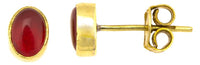 Load image into Gallery viewer, Brass Ohrstecker Stern Sterne bunt Unisex Ohrringe Edelstahl nickelfrei Kommunismus 12 mm
