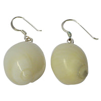 Load image into Gallery viewer, Schnecken-Ohrringe, 925 Silber Bügel, Ohrhänger
