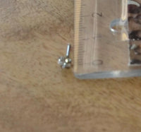 Load image into Gallery viewer, Edelstahl Nasenstecker 0,8 mm Nostril weiß Zirkonia
