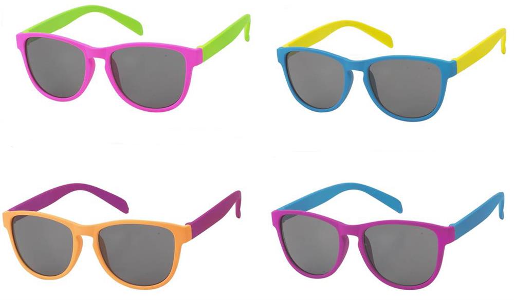 Sonnenbrille Nerdbrille Atzenbrille getönt 400UV grau zweifarbig