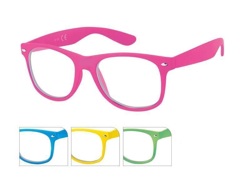 Sonnenbrille Nerdbrille Unisex Klarglas Brille 400UV