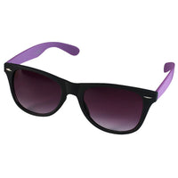 Cargar imagen en el visor de la galería, Sonnenbrille Nerd zweifarbig Unisex Brille lila getönt 400 UV
