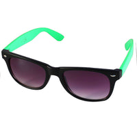 Cargar imagen en el visor de la galería, Sonnenbrille Nerd zweifarbig Unisex Brille lila getönt 400 UV
