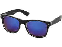 Cargar imagen en el visor de la galería, Nerd Sonnenbrille verspiegelt 400 UV seitlich transparent farbig
