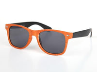 Cargar imagen en el visor de la galería, Sonnenbrille Nerdbrille 400 UV Ziermandel Holzdesign Maserung
