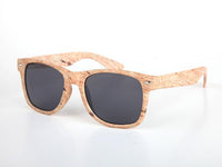 Cargar imagen en el visor de la galería, Sonnenbrille Nerdbrille 400 UV Ziermandel Holzdesign Maserung
