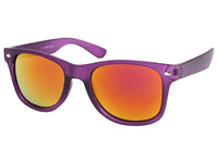 Cargar imagen en el visor de la galería, Sonnenbrille Nerdbrille farbig durchscheinend verspiegelt 400 UV
