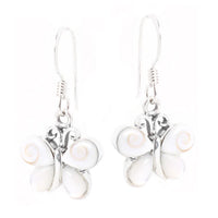 Cargar imagen en el visor de la galería, Shivaauge Schmetterling Silberohrringe Ohrringe 925er Sterling Silber Damen Schmuck Shiva Auge
