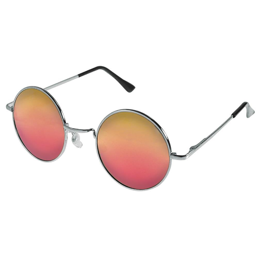 Sonnenbrille Unisex Rund Hippie Brille John Lennon 400UV
