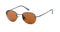 Load image into Gallery viewer, Sonnenbrille rund 400UV John Lennon Style randlos Metall dünn Steg Knick
