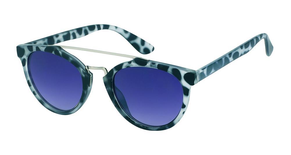 Sonnenbrille rund Metall Doppelsteg Vintage John Lennon Stil 400UV abgeschnitten getönt