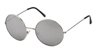 Load image into Gallery viewer, Sonnenbrille groß Round Glasses Lennon-Style 400 UV Metall getönt langer Steg
