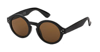 Load image into Gallery viewer, Sonnenbrille Retro Round Glasses 400 UV Schlüssellochsteg drei Zierpunkte

